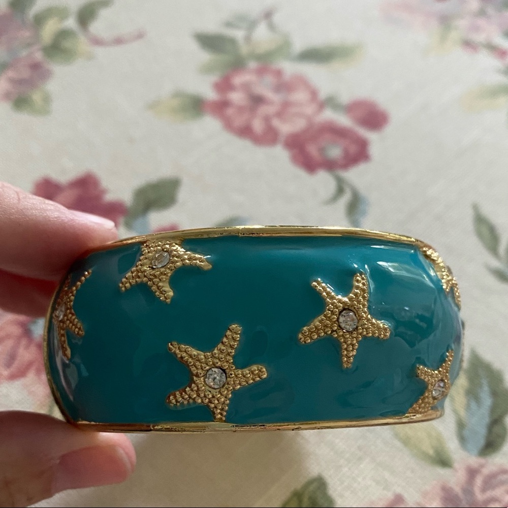 Starfish cuff bracelet.